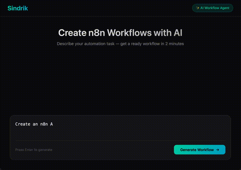 AI Workflow Agent Demo